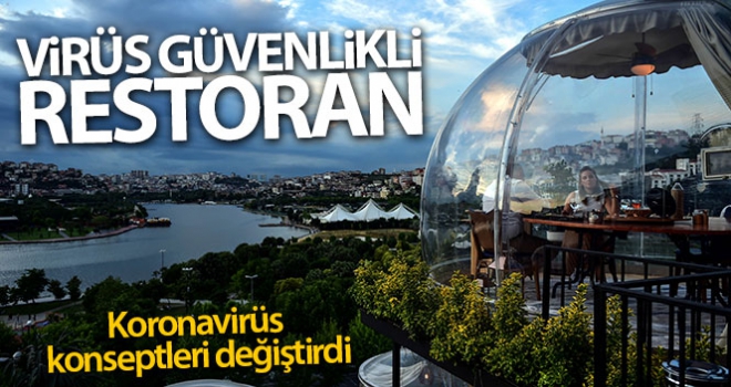 İstanbulda virüs güvenlikli restoran