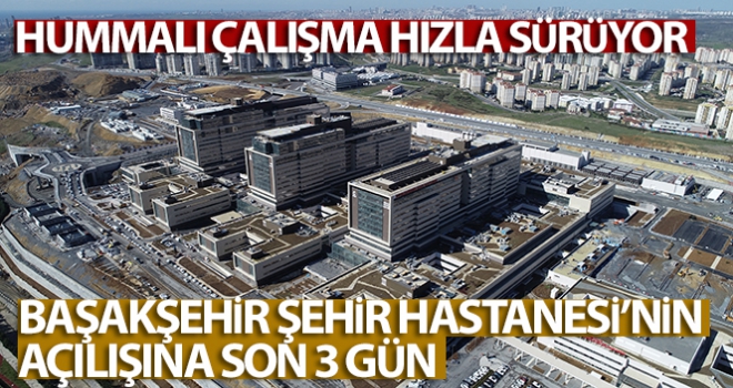 Başakşehir Şehir Hastanesinin açılışa 3 gün kala yolları ortaya çıktı