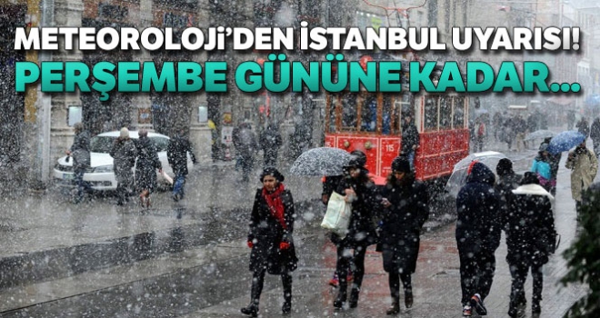 İstanbulda yeni haftada hava yağışlı