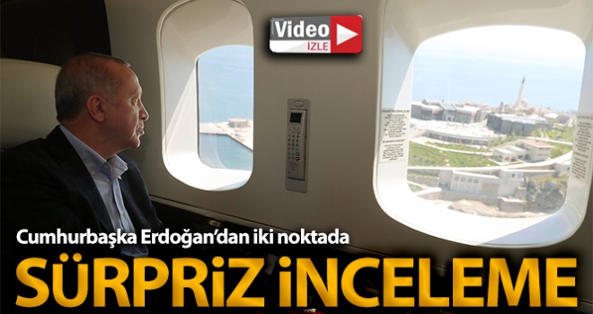 Cumhurbaşkanı Erdoğan, pandemi hastanelerinde incelemelerde bulundu