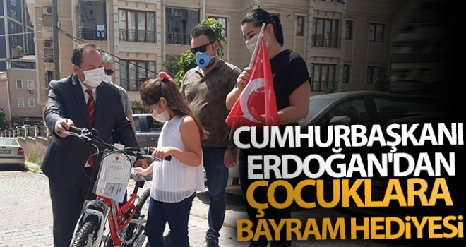 Cumhurbaşkanı Erdoğandan çocuklara bayram hediyesi