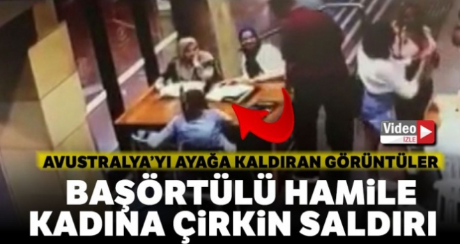 Avustralyada Müslüman kadına çirkin saldırı