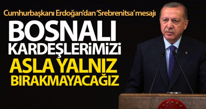 Srebrenitsa Soykırımı açıklaması