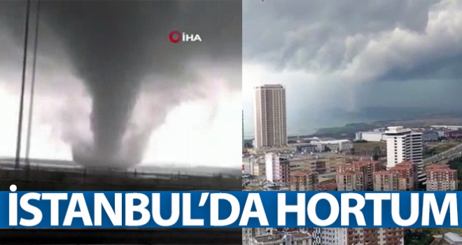 İstanbulda hortum!