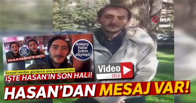 Sokakta yaşayan Hasan Madenin hayatı değişti