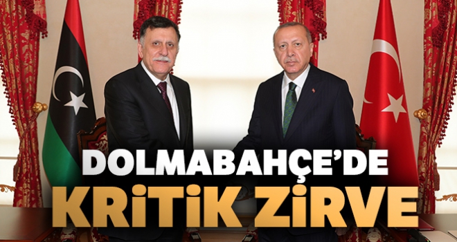 Cumhurbaşkanı Erdoğan Libya Başbakanı Es-Serracı kabul etti