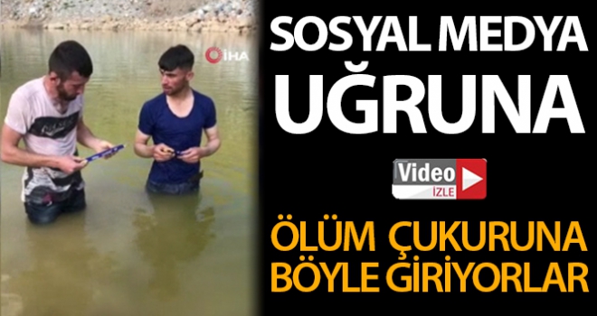Sosyal medyada fenomen olma uğruna ölüm çukuruna böyle giriyorlar