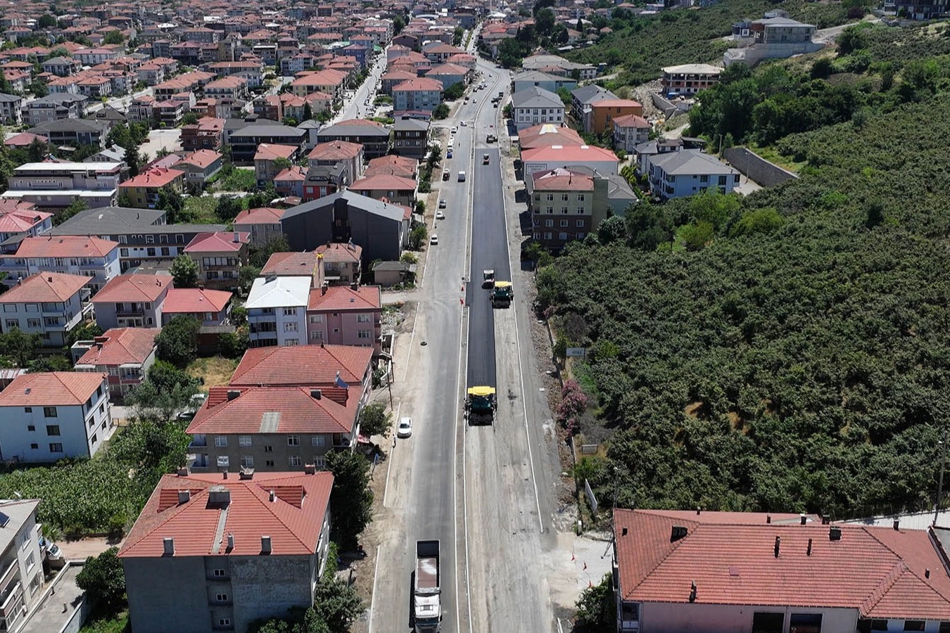 Sakaryanın en işlek güzergahı yepyeni bir yüze kavuşuyor