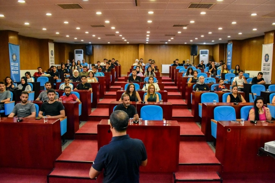 Diyarbakırda stajyerlere iş sağlığı ve güvenliği eğitimi
