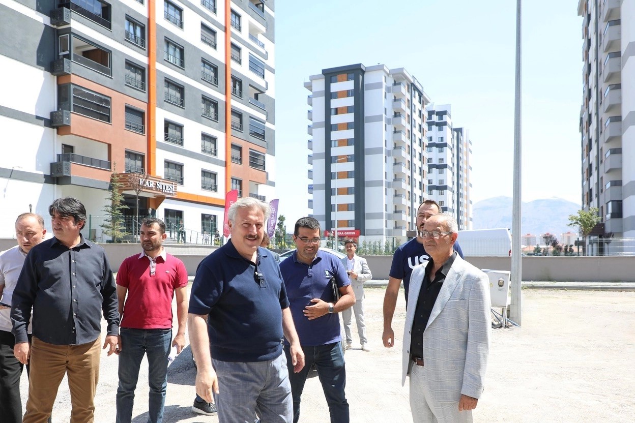 Kayseri Melikgazide kentsel dönüşüm çalışmaları tam gaz