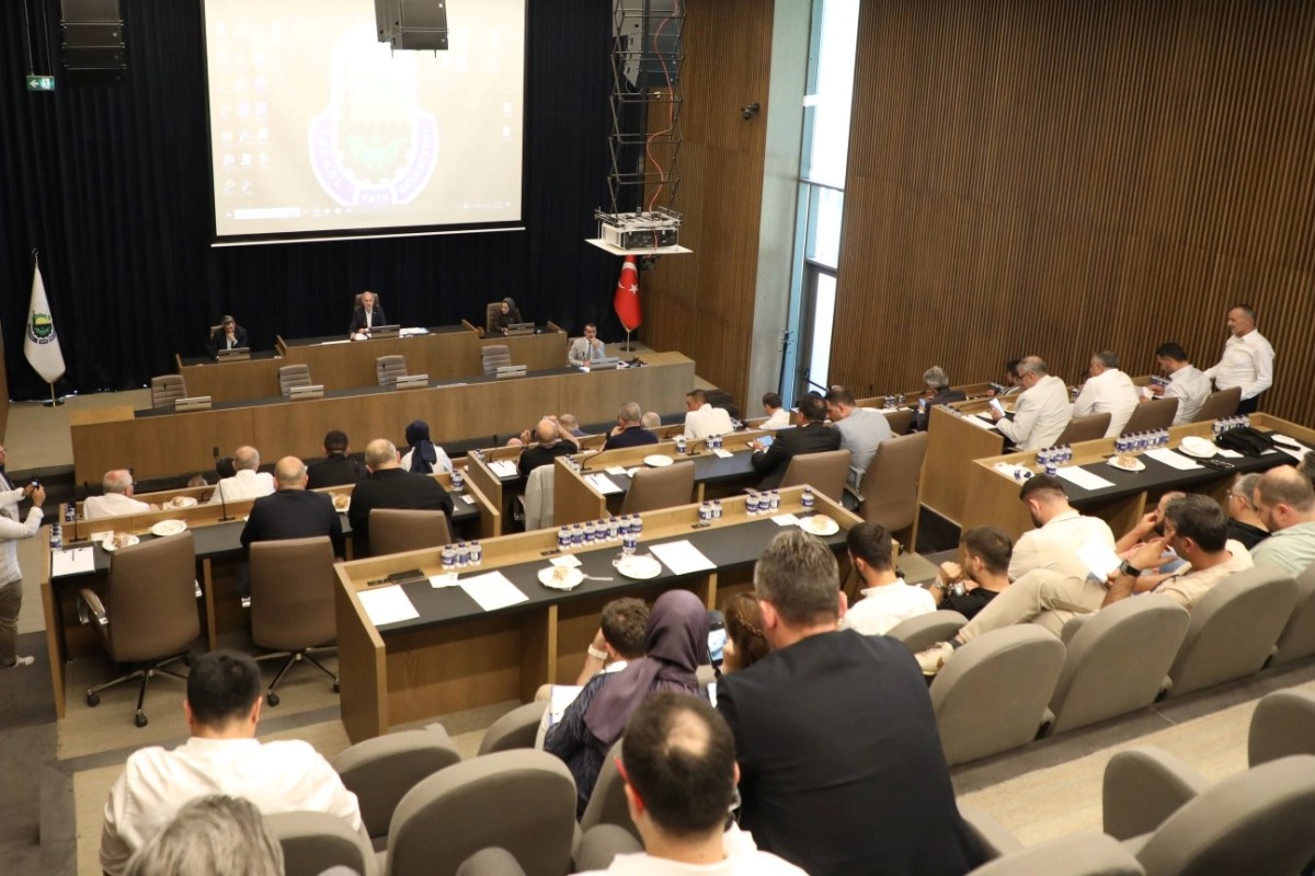 Bursa İnegölde bol mesajlı meclis