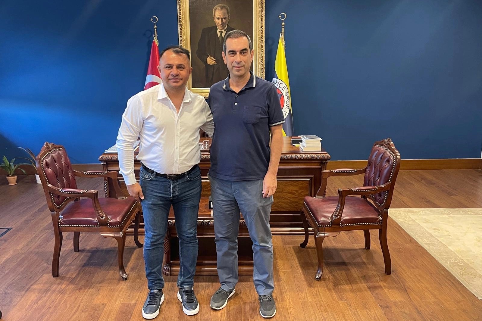 Bekir Ayazdan Fenerbahçeye ziyaret