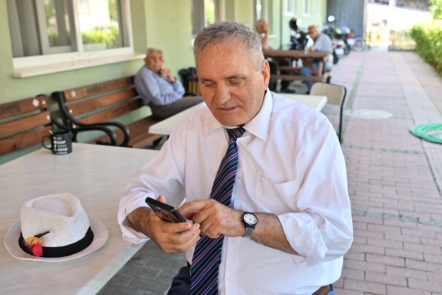 Manisada huzurevine güçlü internet ağı