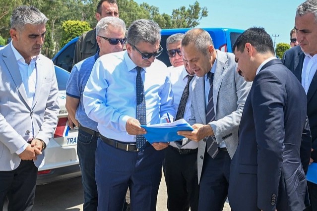 Antalya Valisi Şahin, Demredeki proje alanlarını inceledi