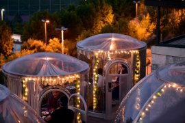 İstanbul'da virüs güvenlikli restoran