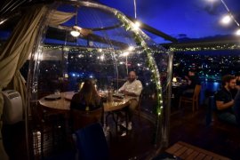 İstanbul'da virüs güvenlikli restoran