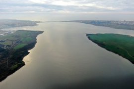 Kanal İstanbul güzergahı havadan görüntülendi