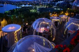 İstanbul'da virüs güvenlikli restoran