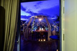 İstanbul'da virüs güvenlikli restoran