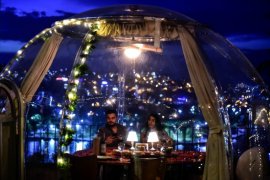 İstanbul'da virüs güvenlikli restoran