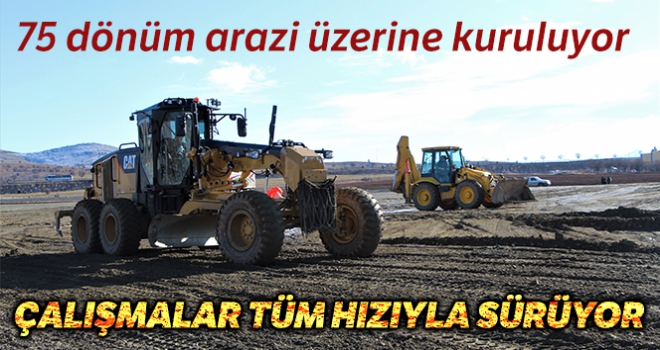 Elazığ'da konteyner kent çalışmaları sürüyor