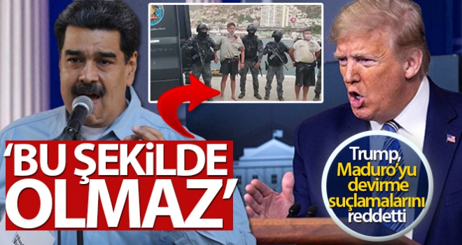 Trump: 'Biz Venezuela'da bir şey yaparsak bu şekilde olmaz, biraz farklı olur'