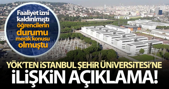 İstanbul Şehir Üniversitesindeki öğrenciler Marmara Üniversitesine aktarılacak