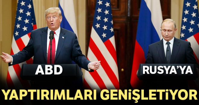 ABD, Rusya'ya yaptırımları genişletiyor
