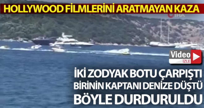 Şov değil kaza