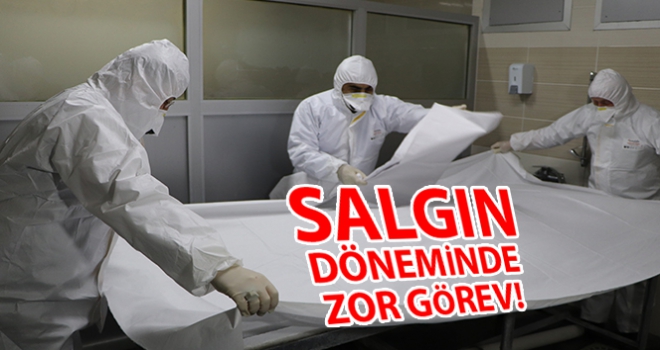 Salgın döneminde gassalların zor görevi