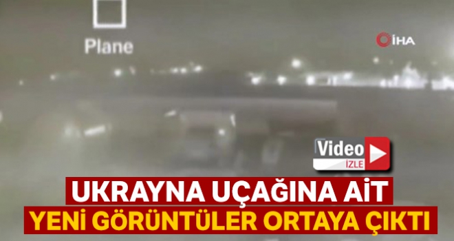 Düşürülen Ukrayna uçağına ait yeni görüntüler ortaya çıktı