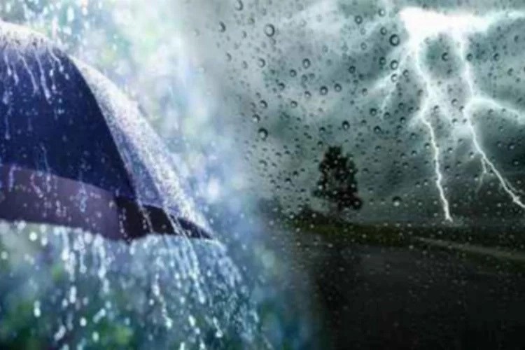 Meteoroloji'den sağanak yağış uyarısı