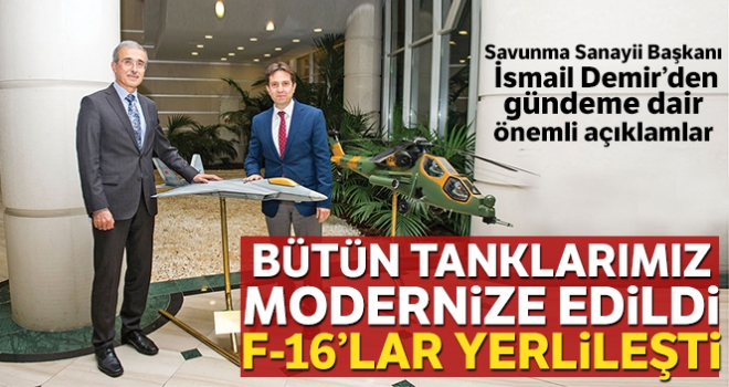 İsmail Demir: Kendi uçağımız olması Millî Muharip Uçağı üstün kılar
