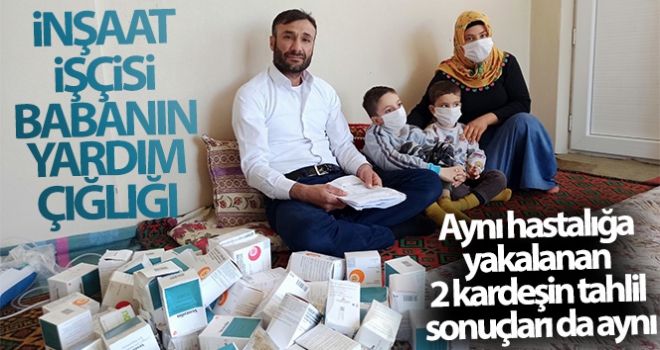 Aynı hastalığa yakalanan 2 kardeşin tahlil sonuçları da aynı