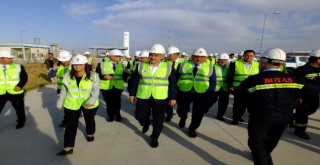 TBMM KİT Komisyonu Tuz Gölü Yer Altı Doğalgaz Depolama Tesisi'ni inceledi