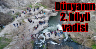Dünyanın 2. büyük ve 394 basamaklı Ihlara Vadisi'ne ziyaretçi akını