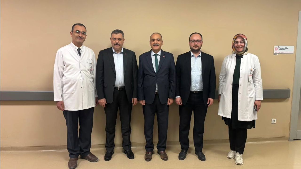 Bakan Çiftçi’den Konya Şehir Hastanesine ziyaret