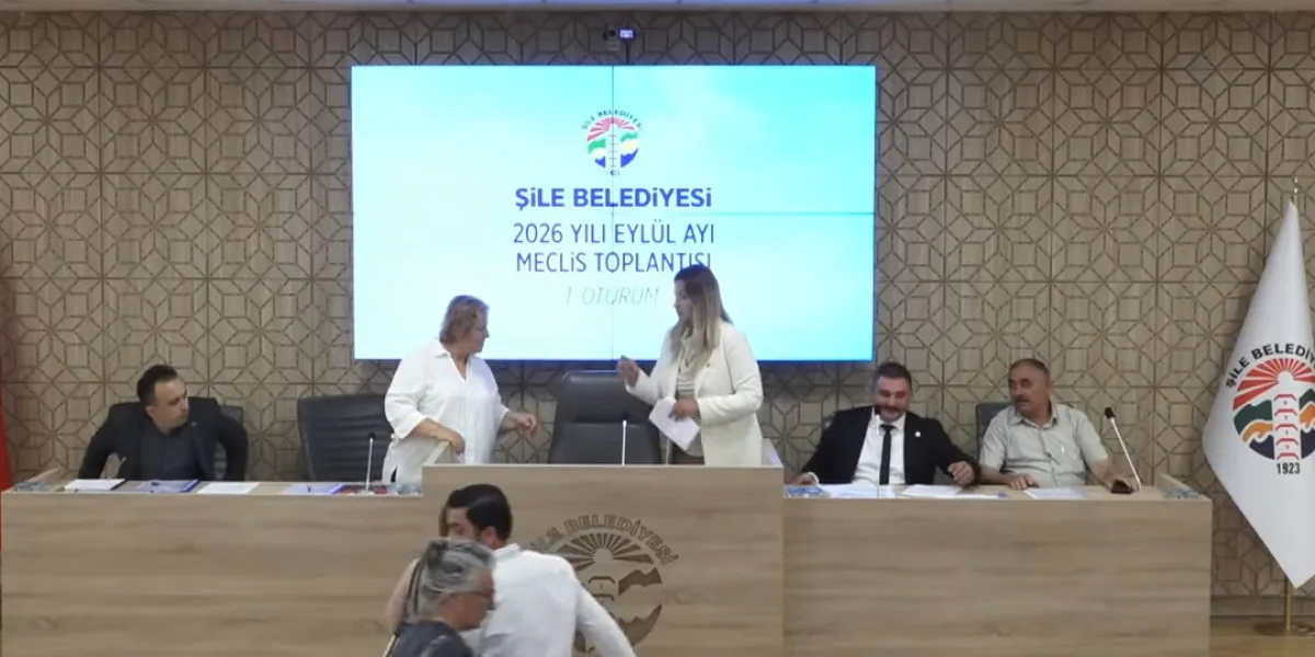 Şile Belediyesi Meclisi’nde CHP’li üyeler oturumu kapattı!